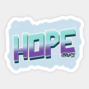 Hope Trust Sticker